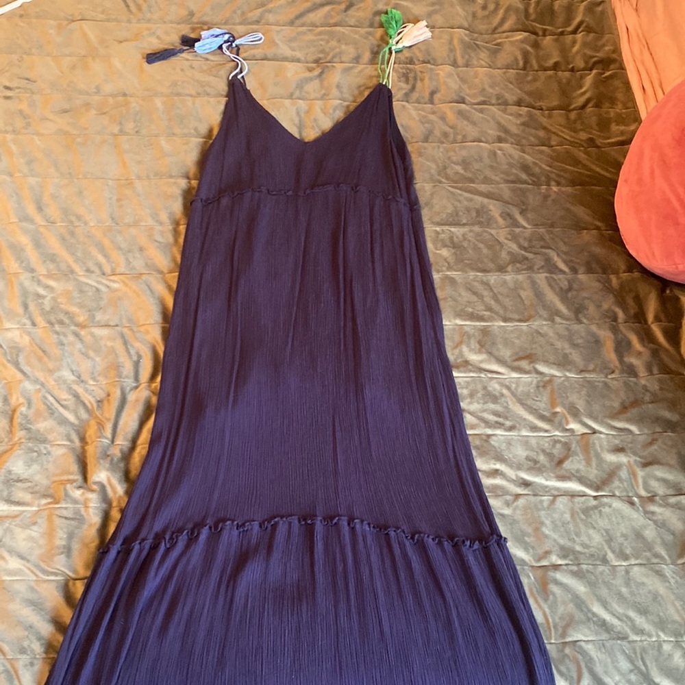 Cupcake and cashmere blue maxi dress